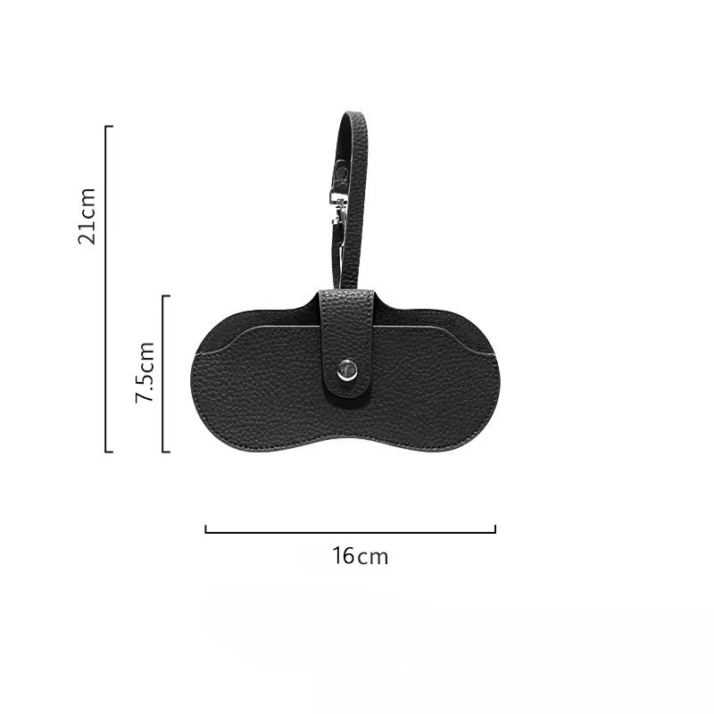 Portable Glasses Storage Bag Sunglasses Glasses Clip Protective Cover Portable Fashionable Myopia Glasses Case
