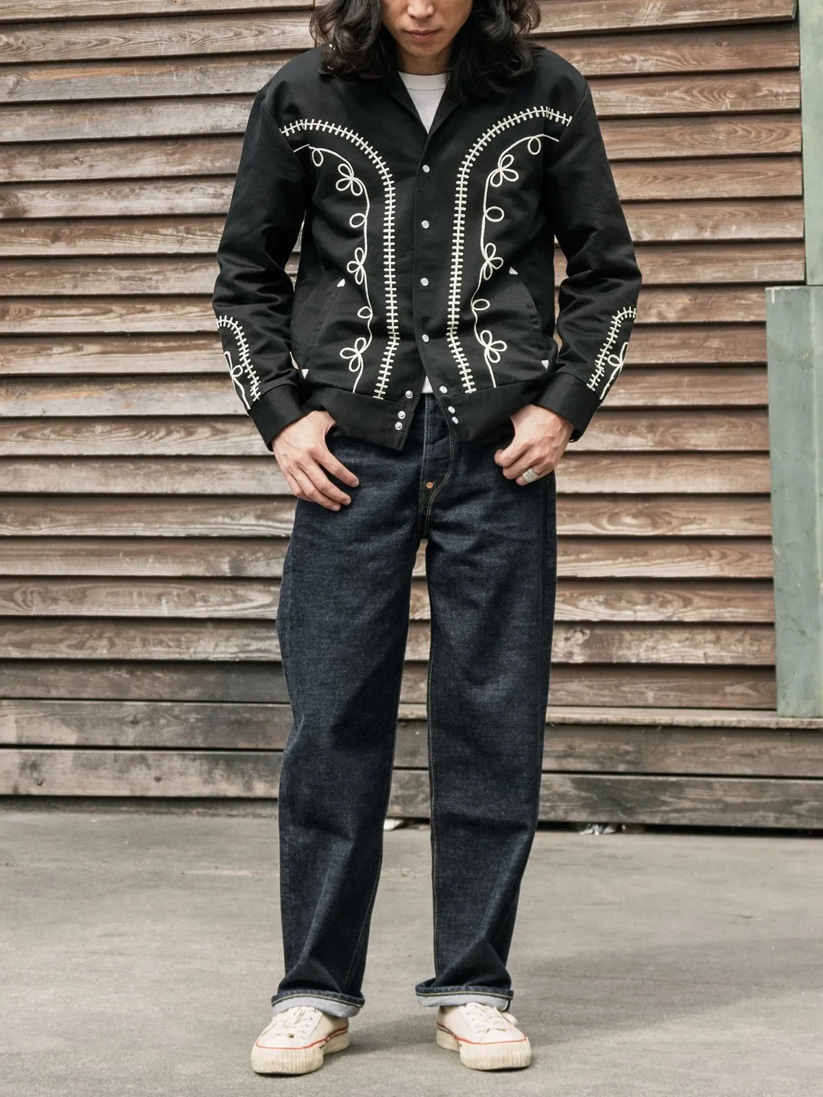 Non Stock 1936 Model Cowboy Selvedge Denim Jeans 36101B Amekaji