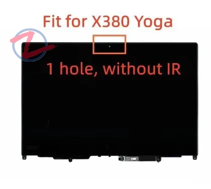 13.3 Inch for Lenovo Thinkpad X380 Yoga X380 LCD Display Touch Screen Digitizer Assembly LP133WF4-SPA5 M133NWF R3 FHD 30Pins