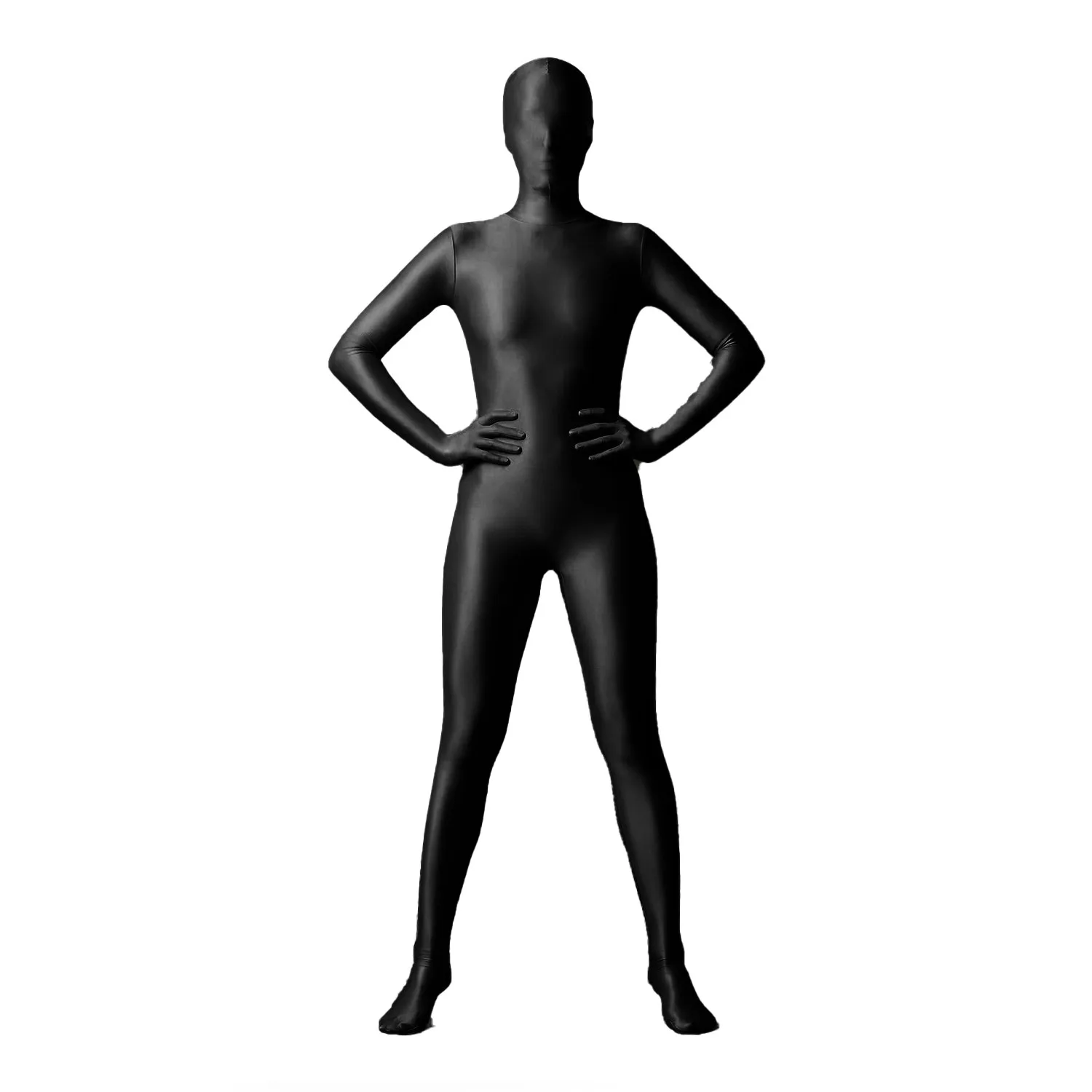 

Sexy Women Long Sleeve Gloves Glossy Jumpsuit Zentai Suit Fitness Bodycon Plus Size Wrap Yoga Playsuit