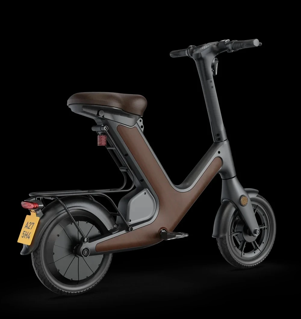 Green Power Two-Wheel Electric Bike Smooth Ride Cycle With GPS/IOT Foldable 500W Motor 14 Inch Front Brake Unisex New Condition