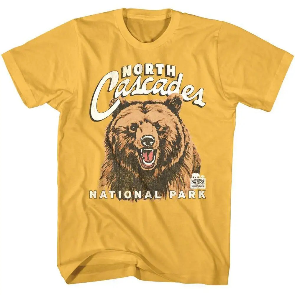 North Cascades Grizzly Bear Men's T Shirt