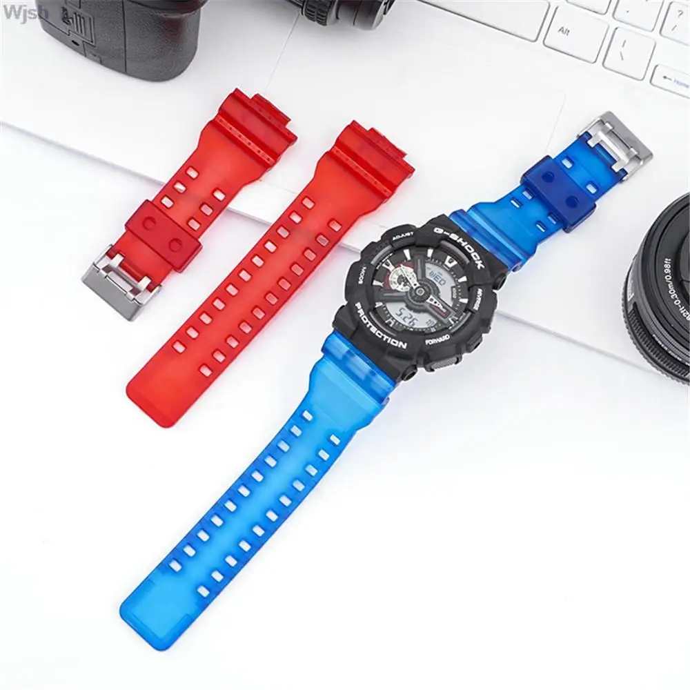 Silicone Watch Band for Casio G-Shock GA-100/110/120/150/200/300/400/700 GD-100/110/120 G-8900 GW-8900 Wrist Strap Bracelet