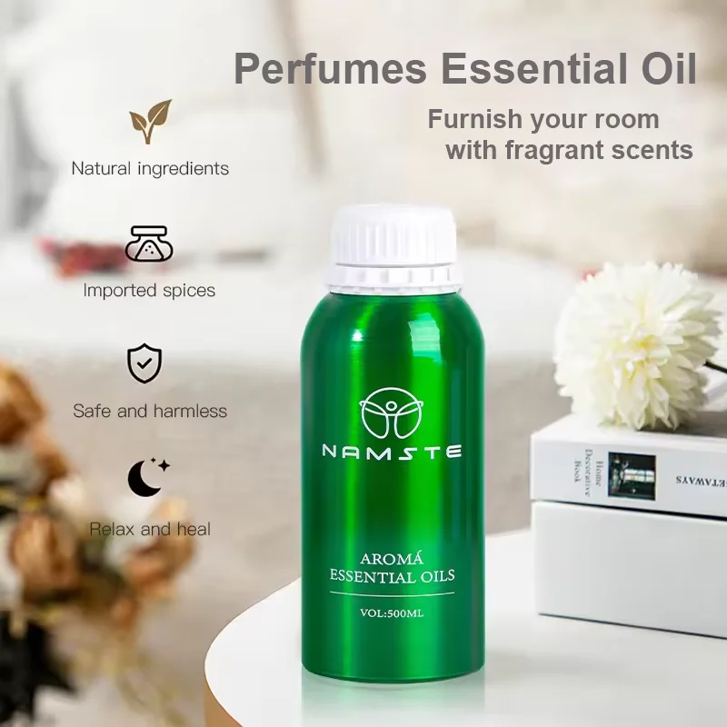NAMSTE 500ML Perfumed Essential Oil Electric Diffuser Room Fragrance Home Flavoring Aroma Diffuser Aromatic Oils Air Freshener