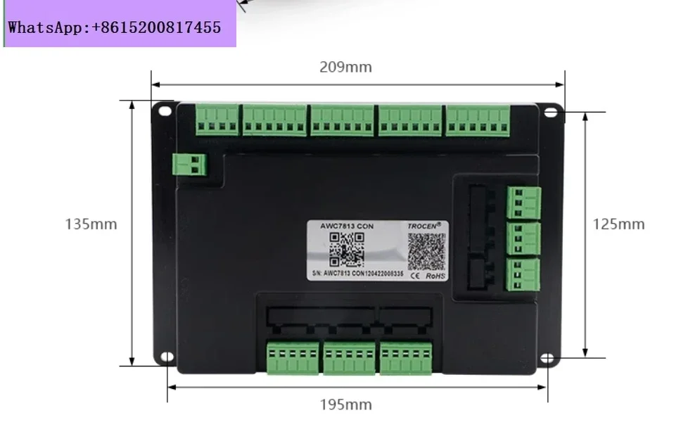 DIGRAY Trocen AWC7813 Co2 Laser Controller DSP Control System DIY Laser Control Replace AWC608 AWC708 6442G 6445G