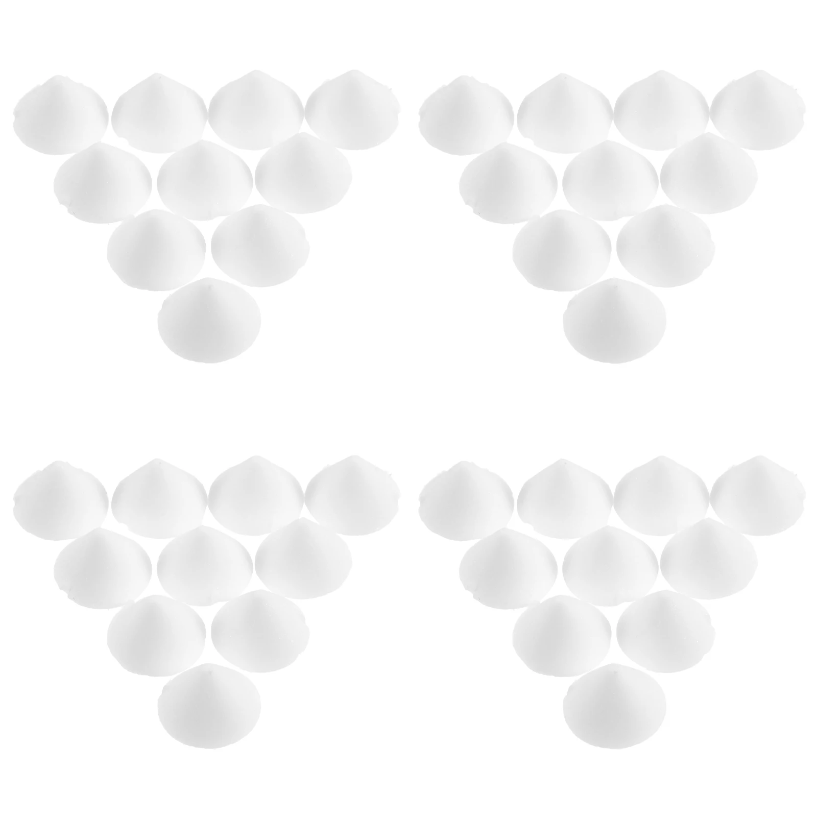 

40pcs Kiln Stilts Ceramic Refractory Support Nail Pottery Tools High Temperature Clay Firing Supplies Jewelry Making Accessories