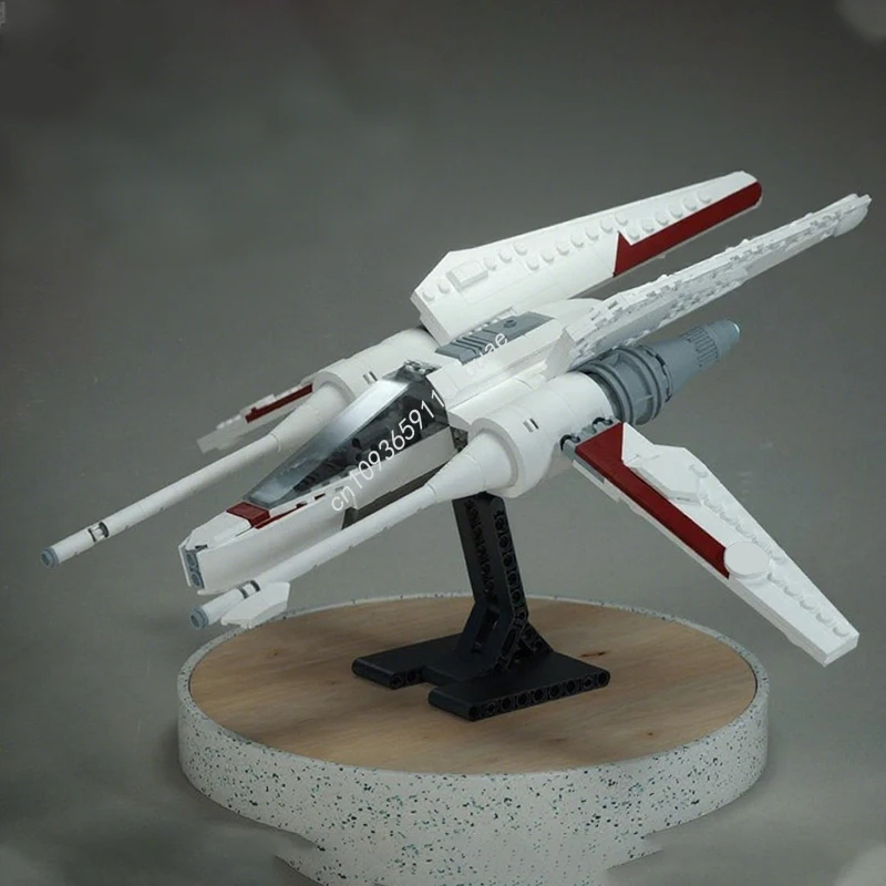 

415 шт. MOC PiXEL-DANs-VECTOR-STARFIGHTER Звездные боевые строительные блоки Рождественский уникальный подарок «сделай сам» для взрослых, подарок для хоббистов