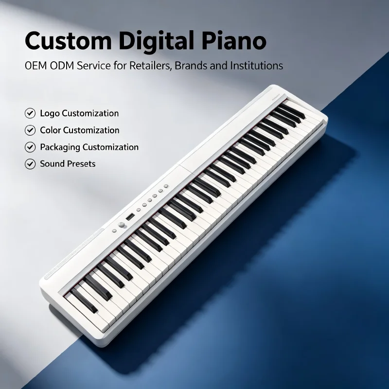 Digital Piano 88 Key Weighted - TERENCE V60 – składane, cyfrowe pianino,