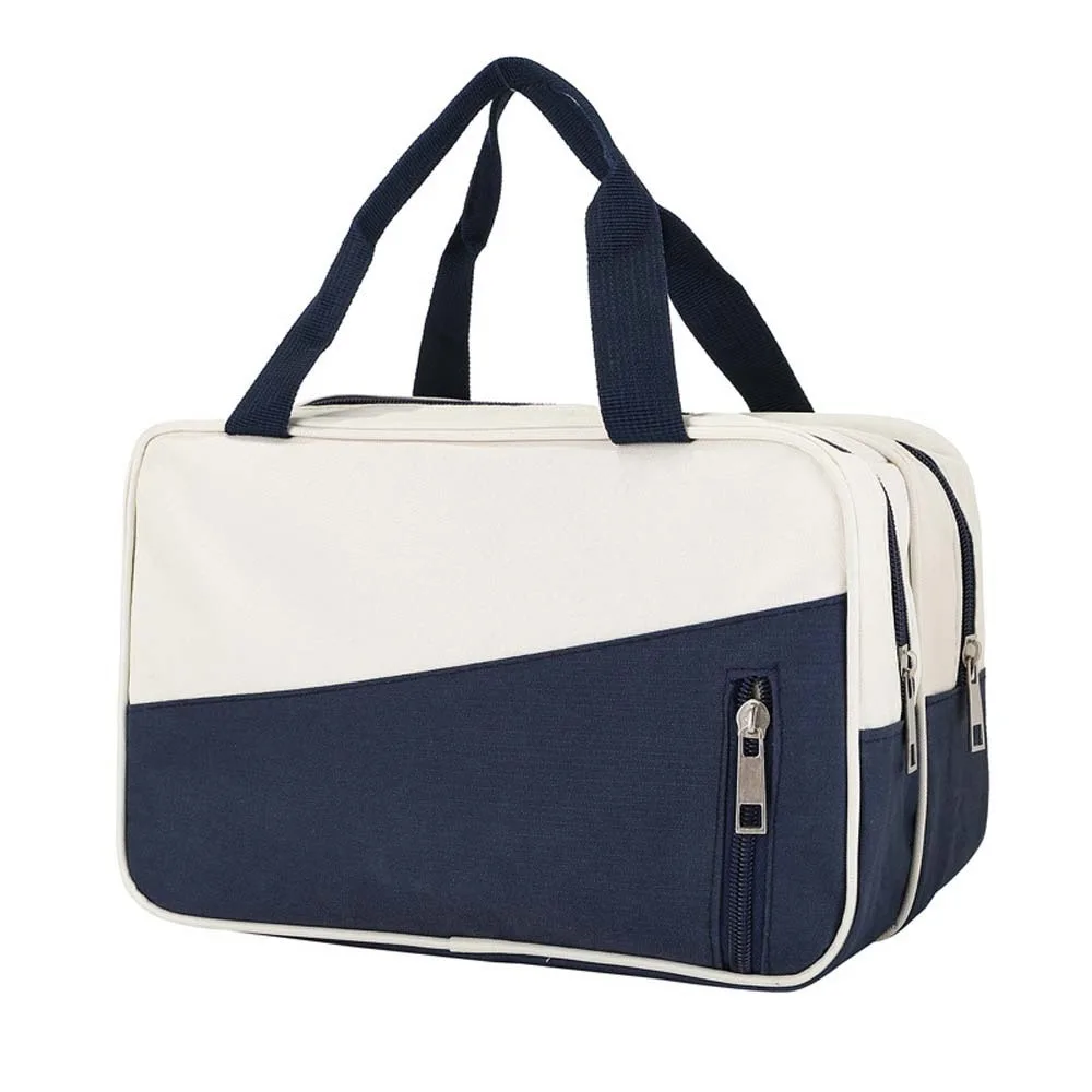 

PVC Oxford Cloth Travel Bag Foldable Multi-functional Dry Wet Separation Luggage Bag Anti-splash Water Polyester