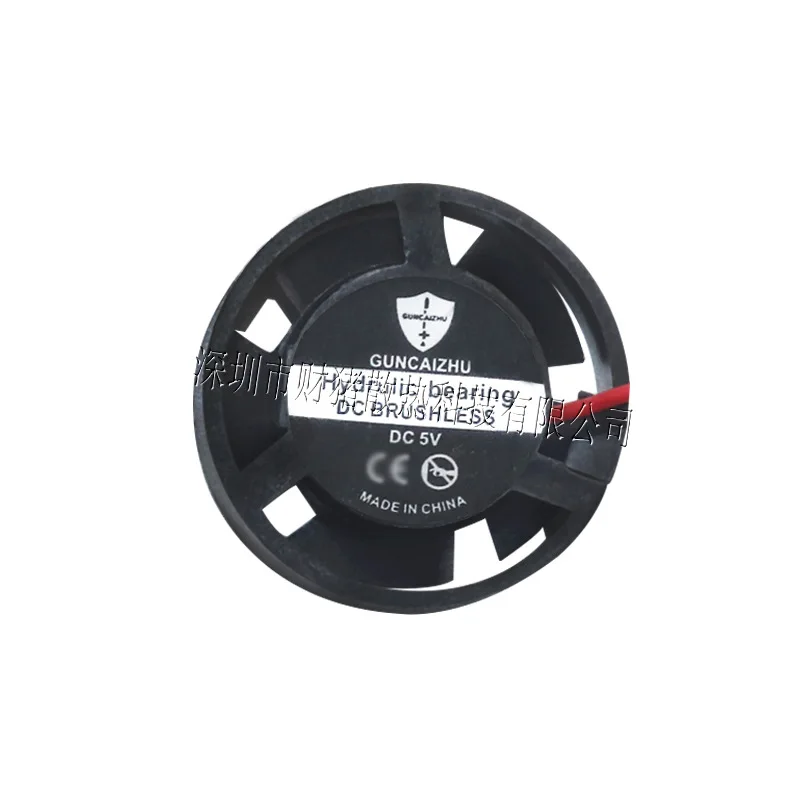 Ventilador de refrigeración para tarjeta gráfica, dispositivo con cojinete hidráulico de 2510, 25MM x 25x10MM, 5V, 9V, 12V, 24V, m.2, SSD, con 2 pines