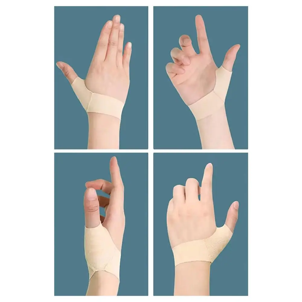 

1 PCS Wrist Brace Thumb Sleeves Finger Holder Protector Provide Support of Splint Tenosynovitis Relieve Low-Intensity Pain O4C3