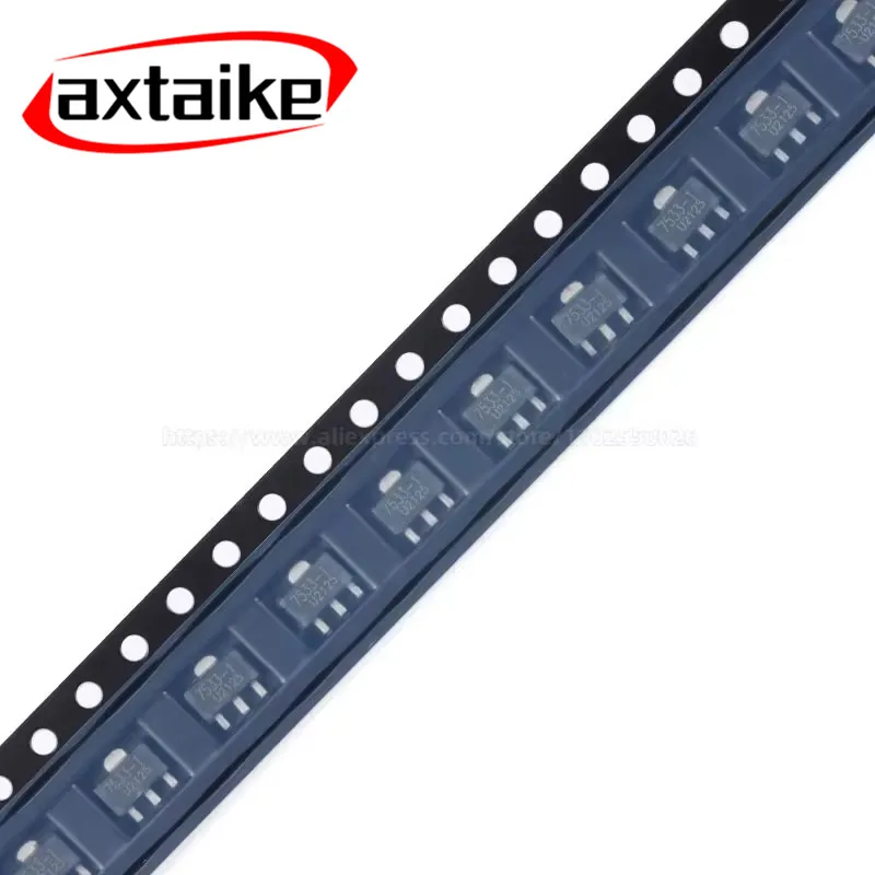 1000PCS HT7530 HT7533 HT7550 HT7330 HT7333 HT7350 HT7130 HT7133 HT7150 -1 SOT89 7530-1 7550-1 SMD LDO Linear Regulators 3V 5V
