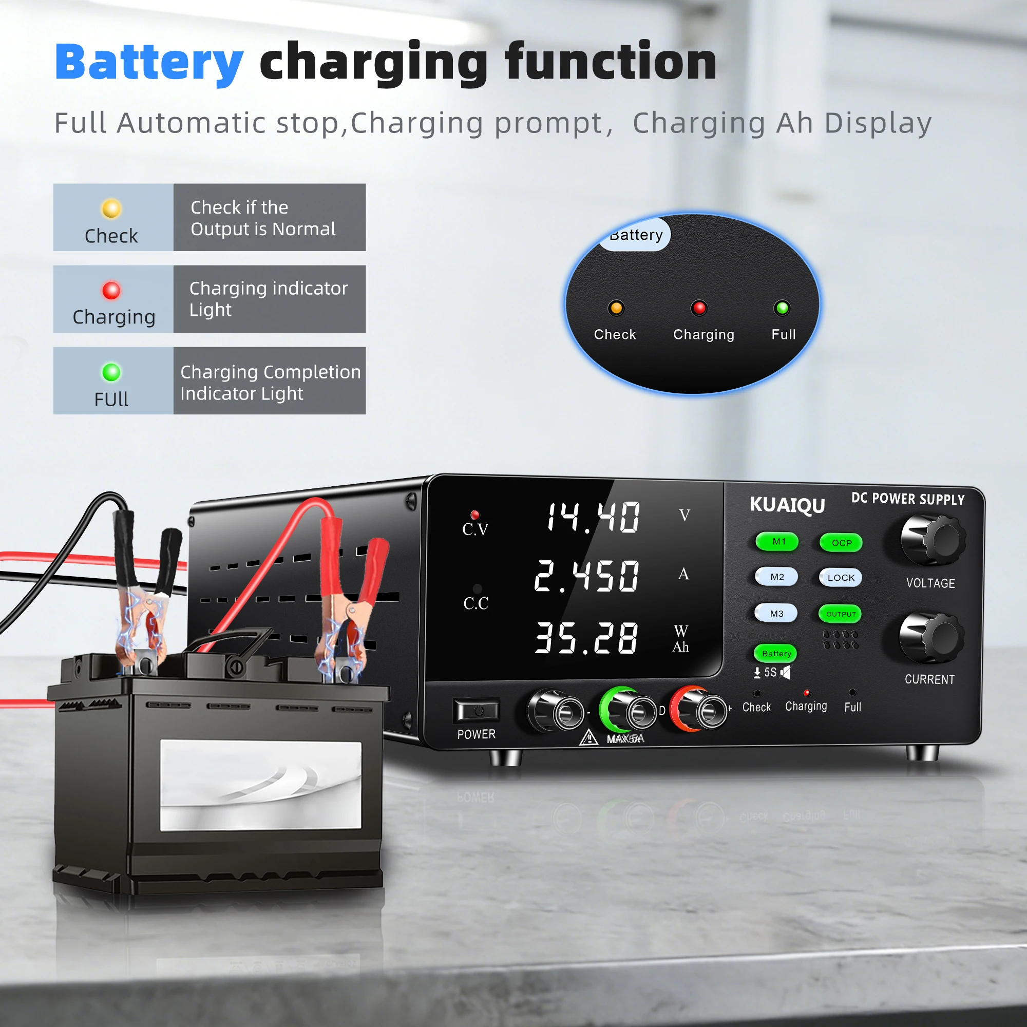 60V 20A Ayarlanabilir Laboratu - High Power 60V 20A Bench Power Supply incelemesi ve fiyatı