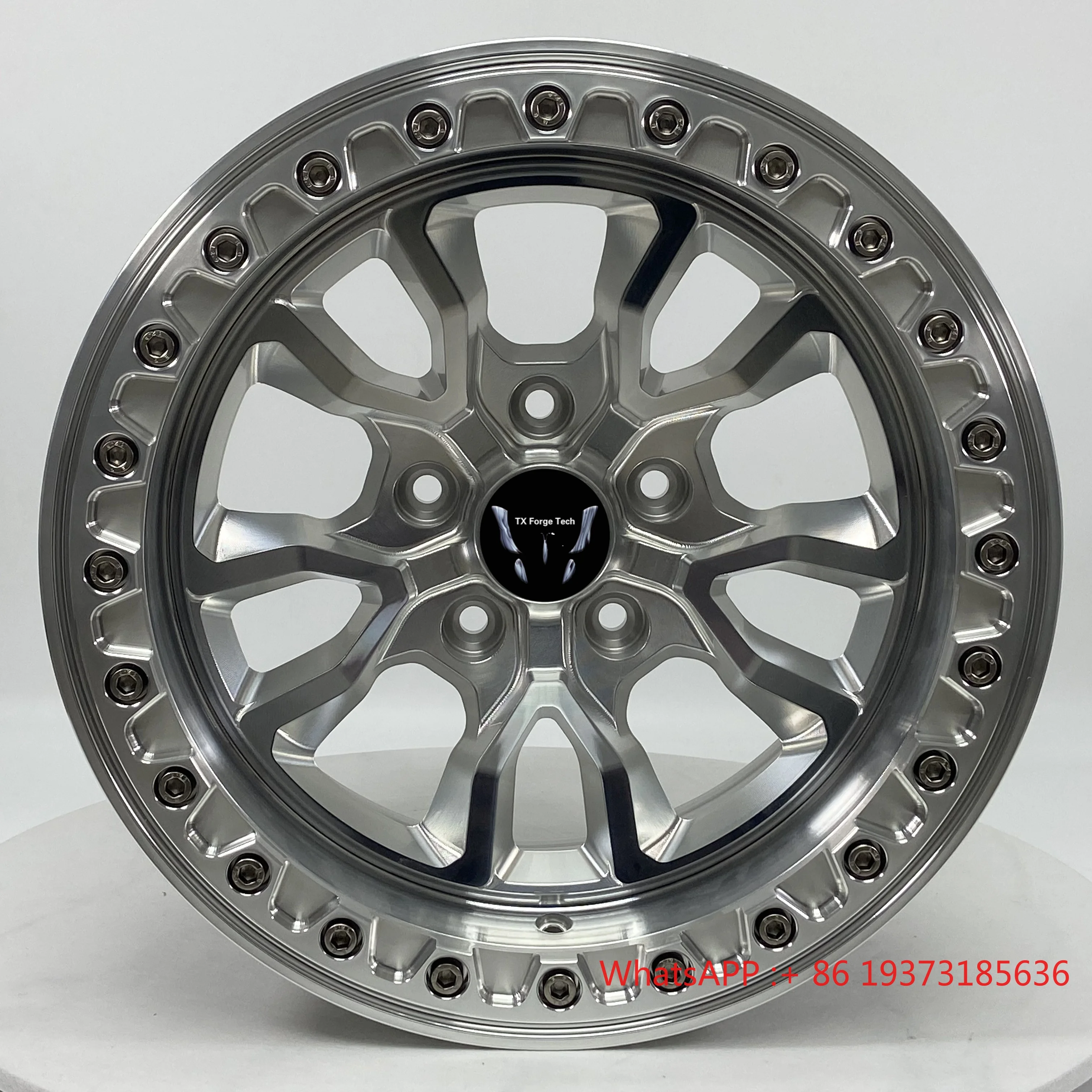 

New Factory CNC Custom 17-24 Inch Beadlock Alloy Forged Wheels Passenger Off-Road Fit for SUV and Jeep