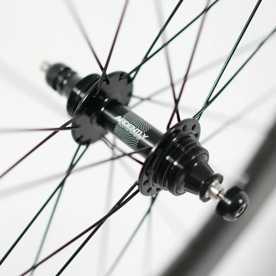 Ardently 700C Full Carbon Track bike wheelset 38/58/86mm depth