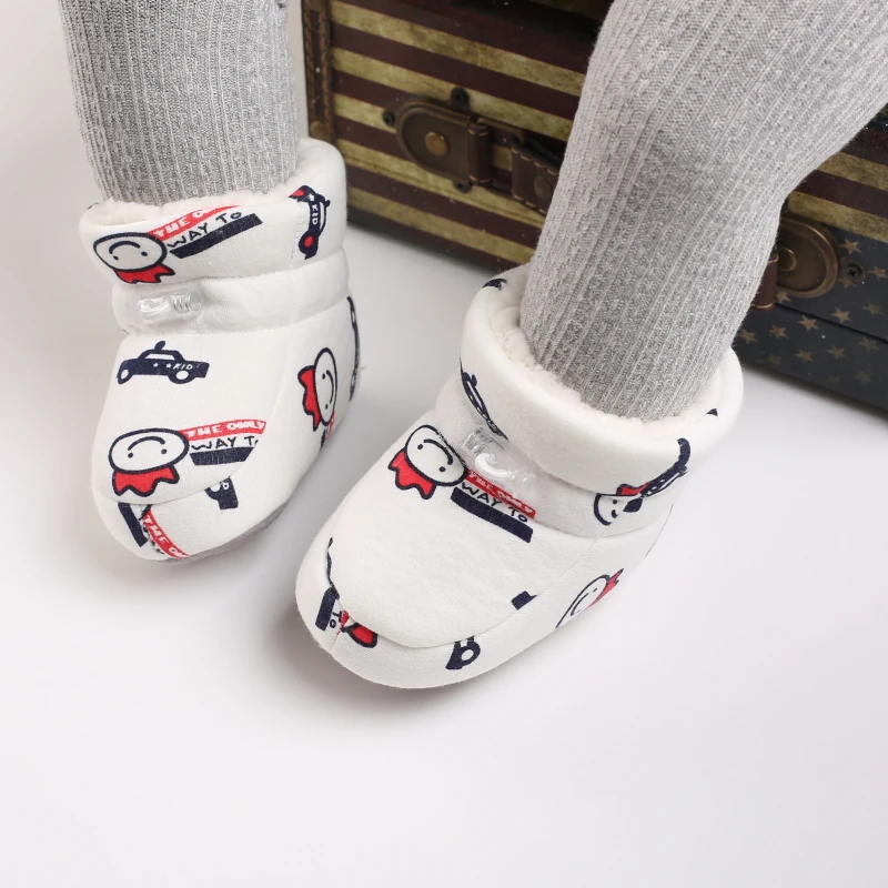 Winter Baby Stiefel Cartoon Weiche Sohle Anti-Slip Warme Kleinkind Schuhe Jungen Mädchen Nettes Kind Walking Booties" ​ ​ – Detail 35