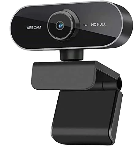 1080P Full HD  USB Web Camera with CMOS Sensor for PC Live Video Calling in Stock
