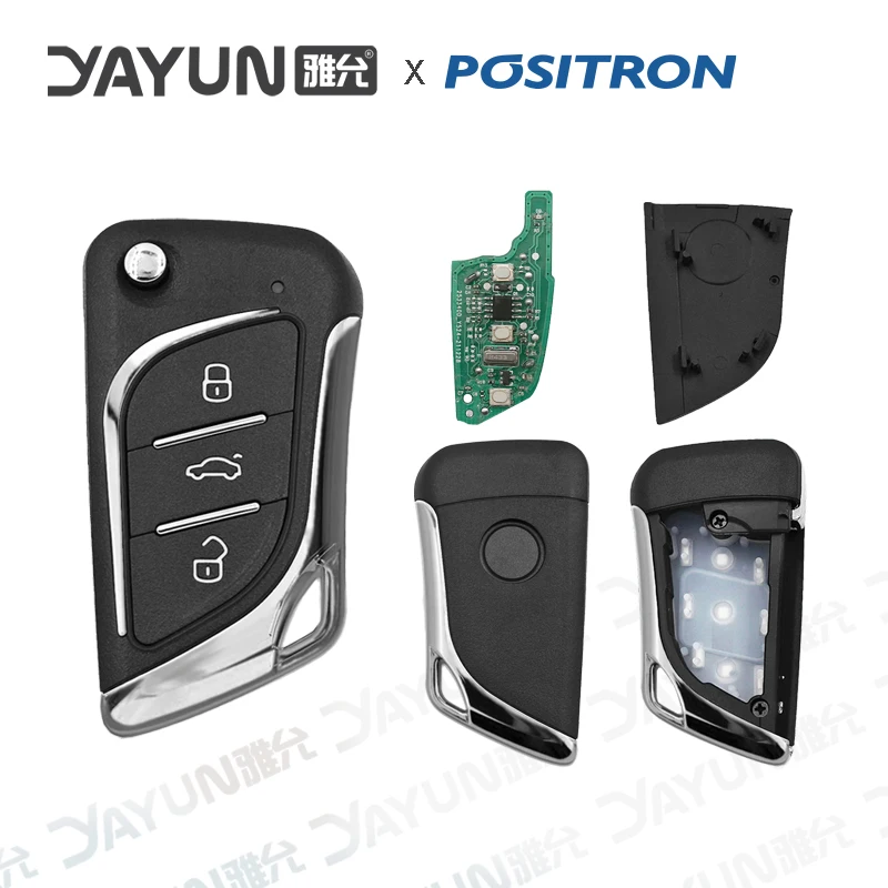 JUHUI Modified Knife Key KEYDIY KD-B29 B30 Positron Flex Alarm Buttons New and Old Line Ate 293 300 330 360 Free Shipping