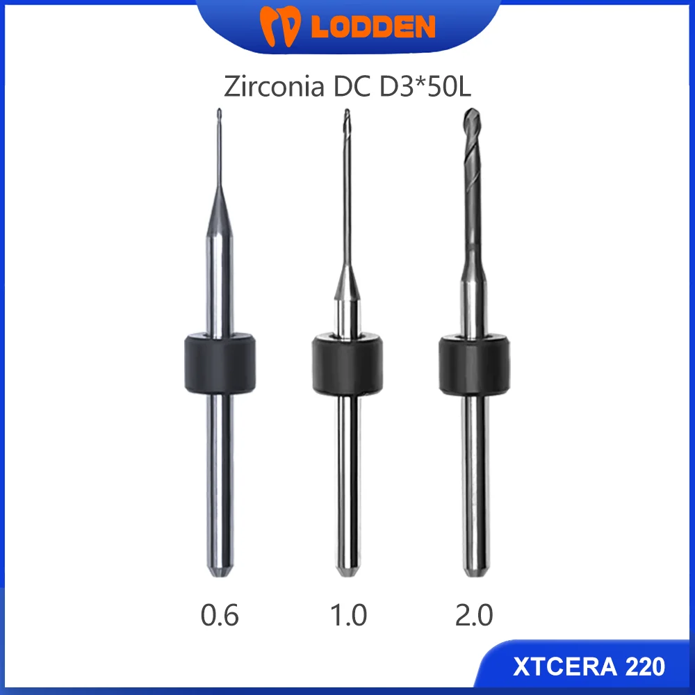 Xtcera 200 Machine Milling Burs For Cutting Zirconia/PMMA Dental Lab CAD CAM Grinding Tool