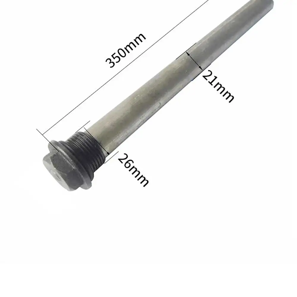 21*350mm Solar Water Heater Spare Replacement with Nut Flange Original Assembly Part Sewage Outlet Pipe Cleaning for Pressurized