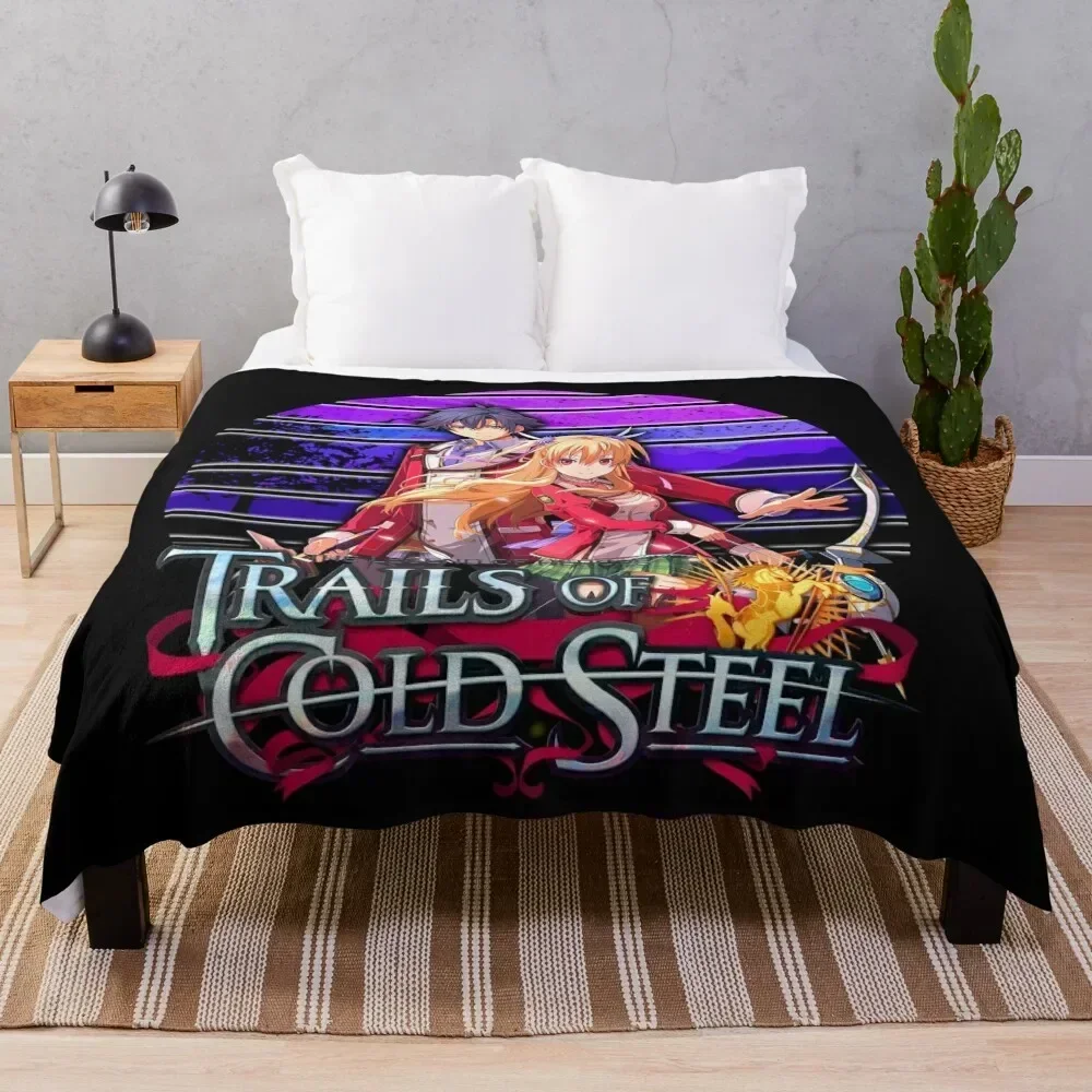 

trails of cold steel Throw Blanket Warm Comfortable Blanket Gift for Parents Friends