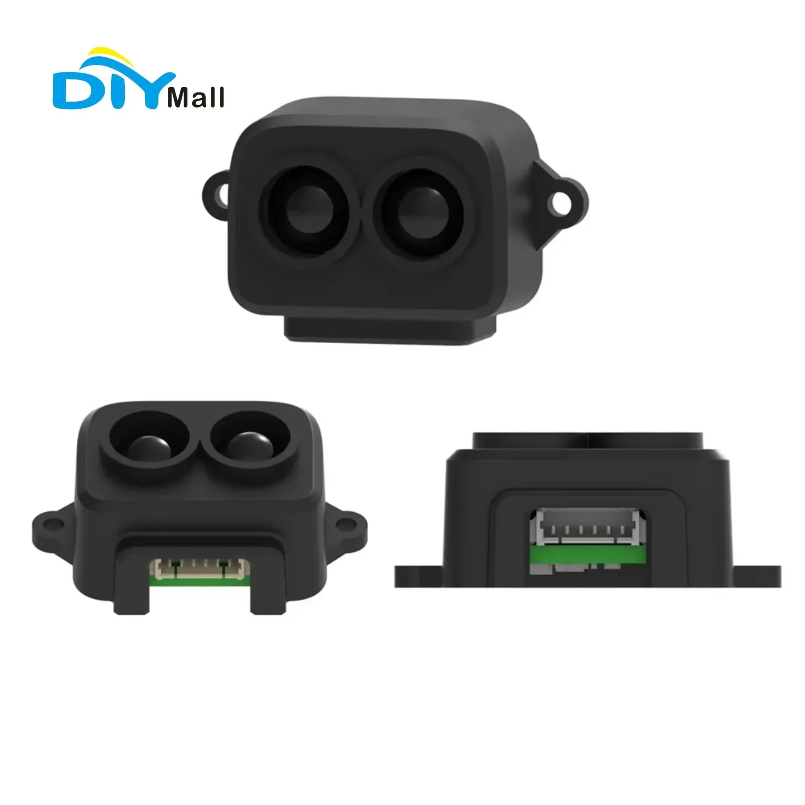 TF Luna LiDAR Range Finder Sensor High Precision 0.2-8m Distance Measuring Module UART IIC 5V for Robotics Systems