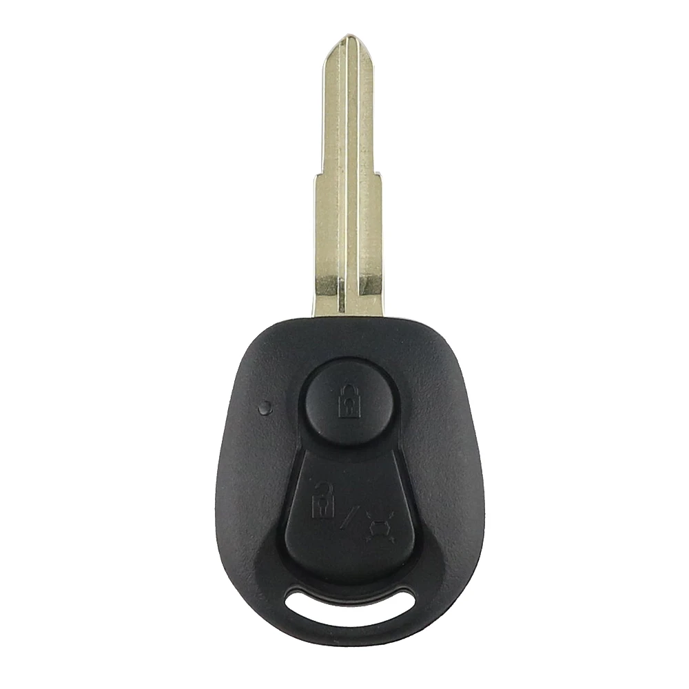 Für Ssangyong Actyon Kyron Rexton Fernbedienung Auto schlüssel Shell Fob Abdeckung Fall 2 Taste Klinge Smart Auto Schlüssel Box Abdeckung