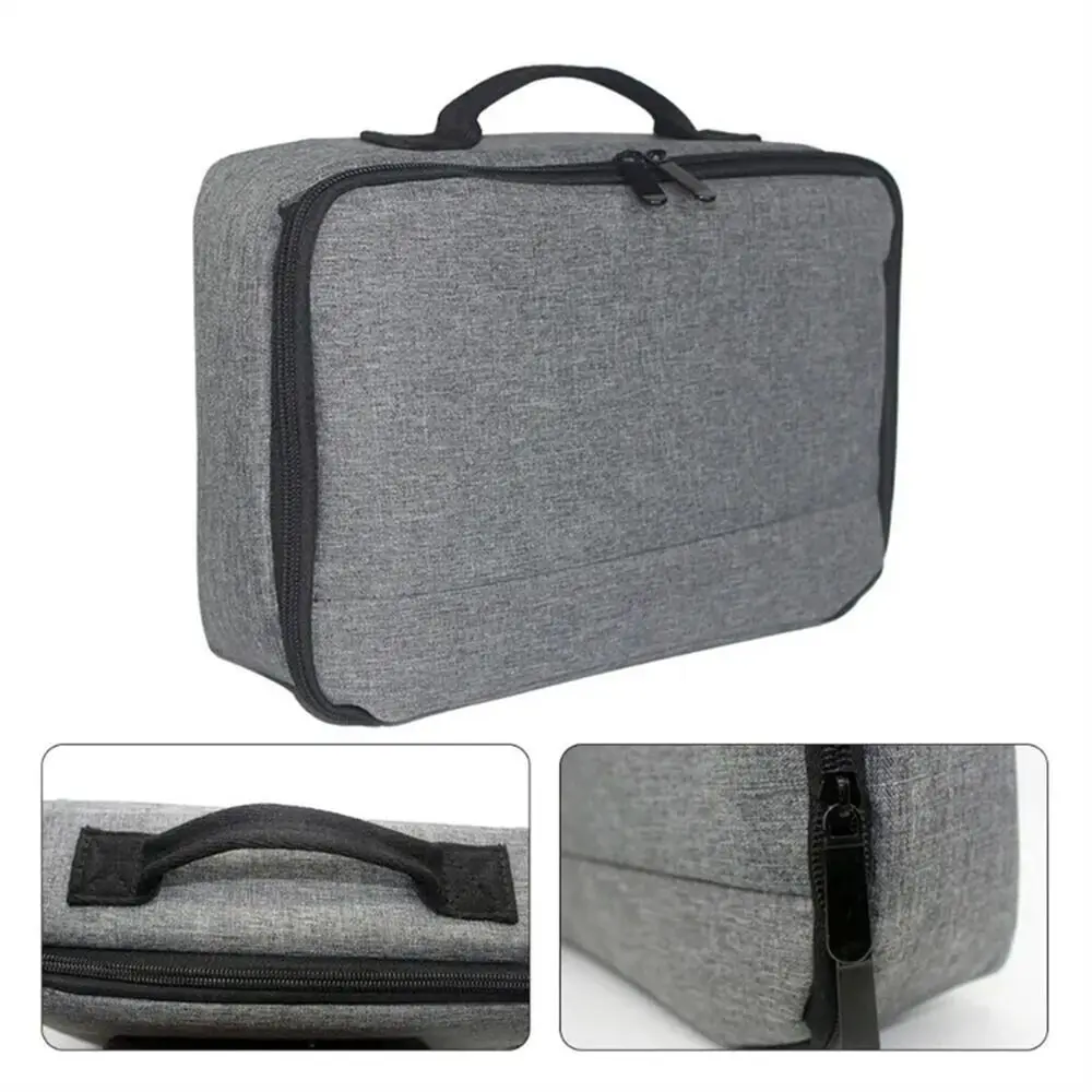 Carry Handbag Projector Storage Bag Waterproof Business Style Projector Carrying Bag With Handle Grey Travel