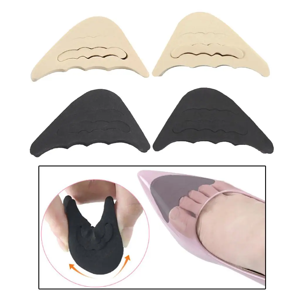 Women Forefoot Insert Pads Front Toe Filler Adjustable Inserts Cushion Toe Plug