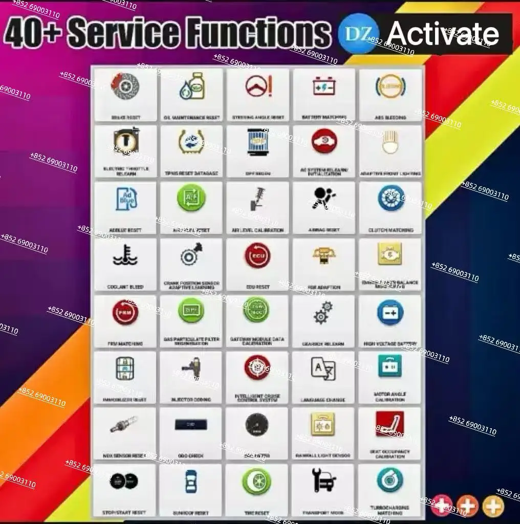 اشتراك لمدة عامين لمدة عامين، سيارة تفعيل برنامج Diagzone Pro + شاحنات EV + HD لـ Thinkdiag1/ 2 لـ Ediag لـ Thinksafe......
