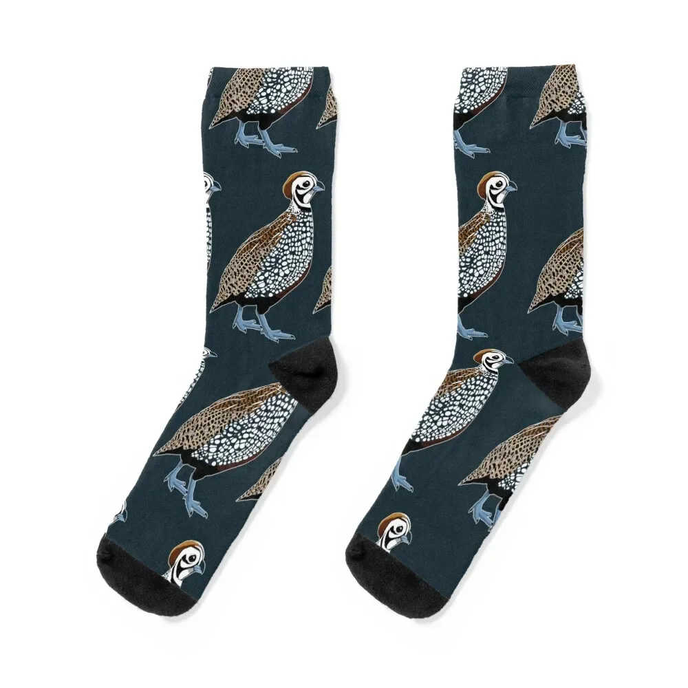 

Montezuma Quail Socks kawaii floral Socks For Man Women's