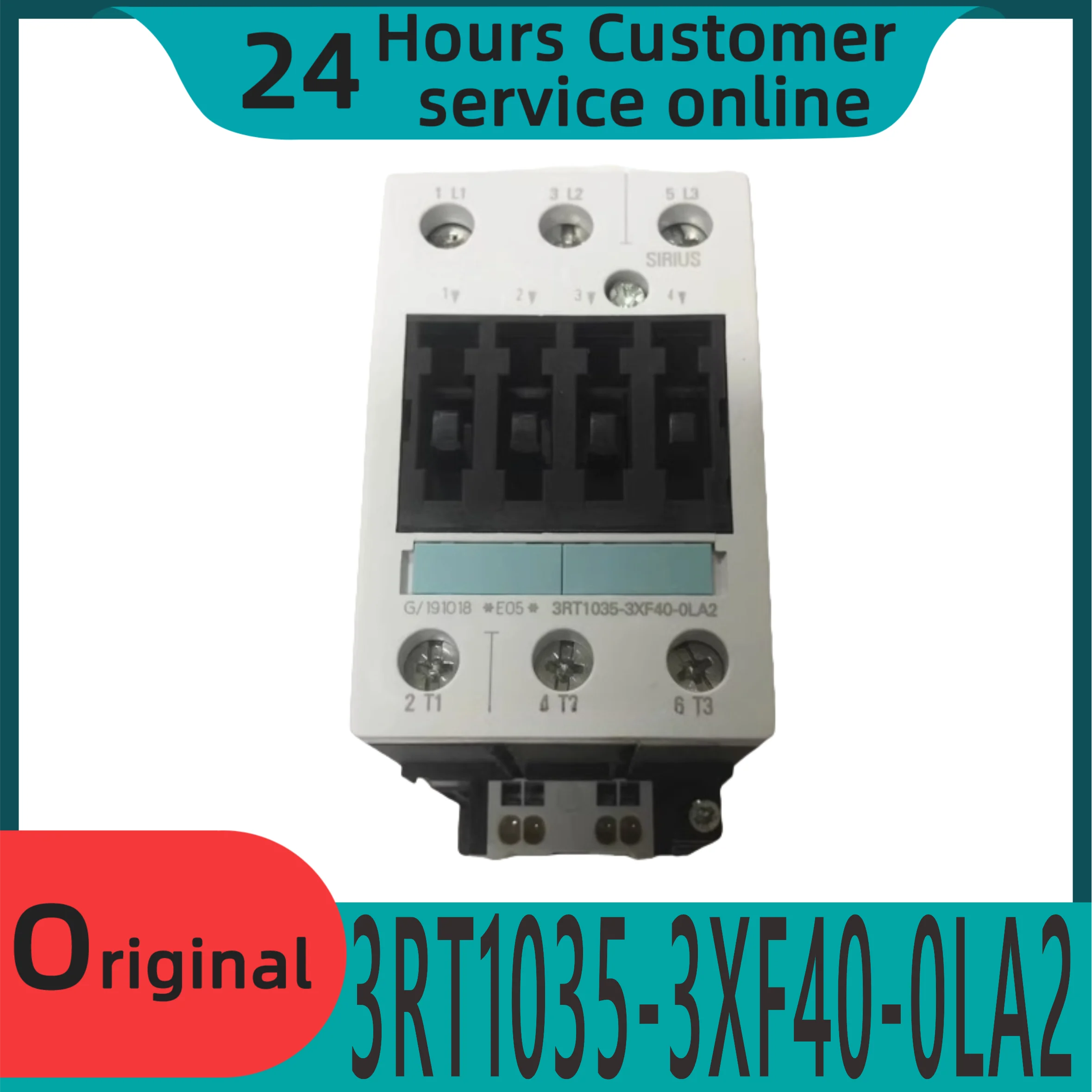 

New original contactor 3RT1035-3XF40-0LA2 3RT10353XF400LA2