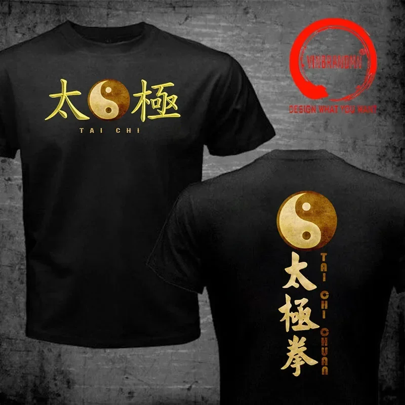 Мужская летняя новая распродажа Тай Чи Инь Ян Футболка Мужчины Мальчики Harajuku S-6XL Плюс Размер Футболка 3D Принт Тайцзи Инь Ян Одежда оверсайз