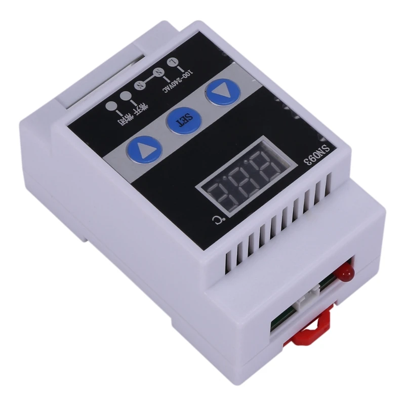 Hot-TMC-6000 110-240V Guide Rail Thermoregulator Digital Temperature Controller Thermostat Refrigeration Heating Temperature Con