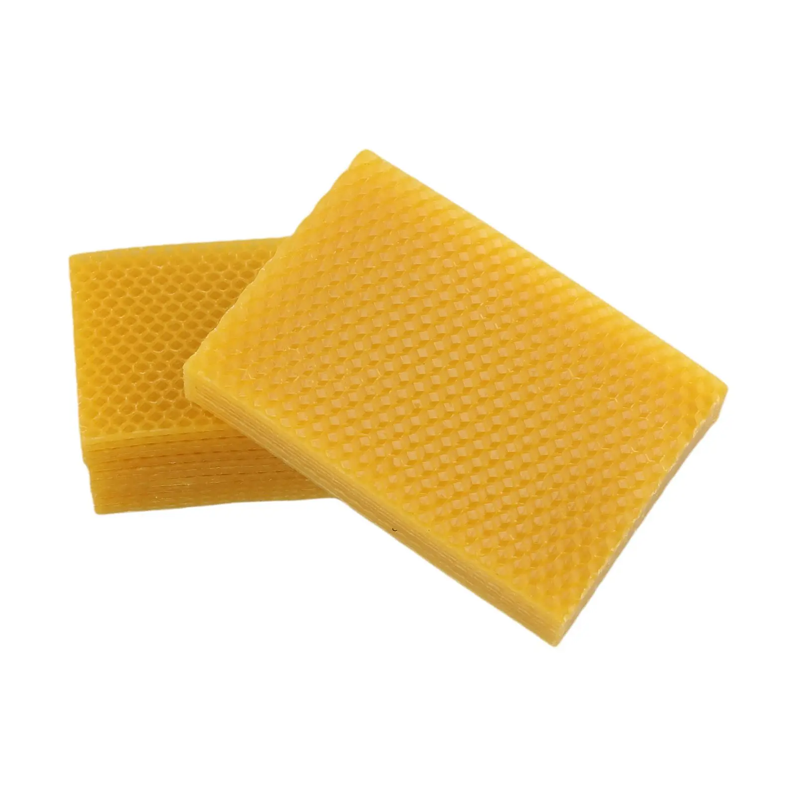 

30pc Foundation Wax Frames for Beekeeping, Premium Beeswax Material, Promotes Early Nest Building and Residual Honey Production