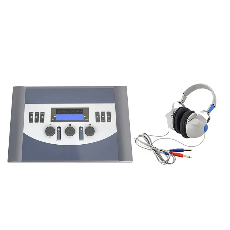 YSENMED YSTLJ-AD104 Portable Acumeter Pure Tone Hearing Test Audiometer and tympanometer clinical portable audiometer price