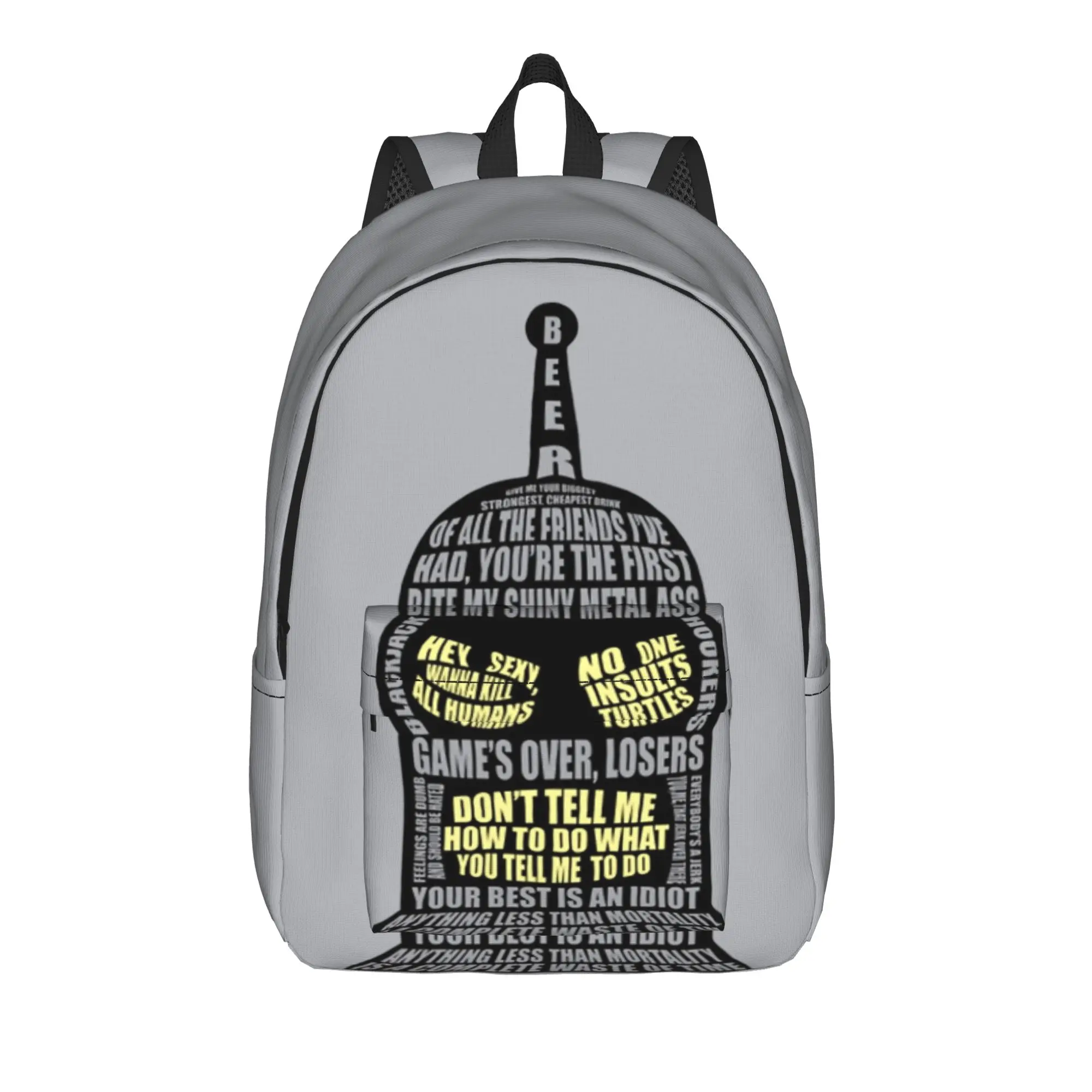 

Futuramas Cartoon Comic Backpack for Men Women Fashion Student Business Daypack Laptop Canvas Bags Sports