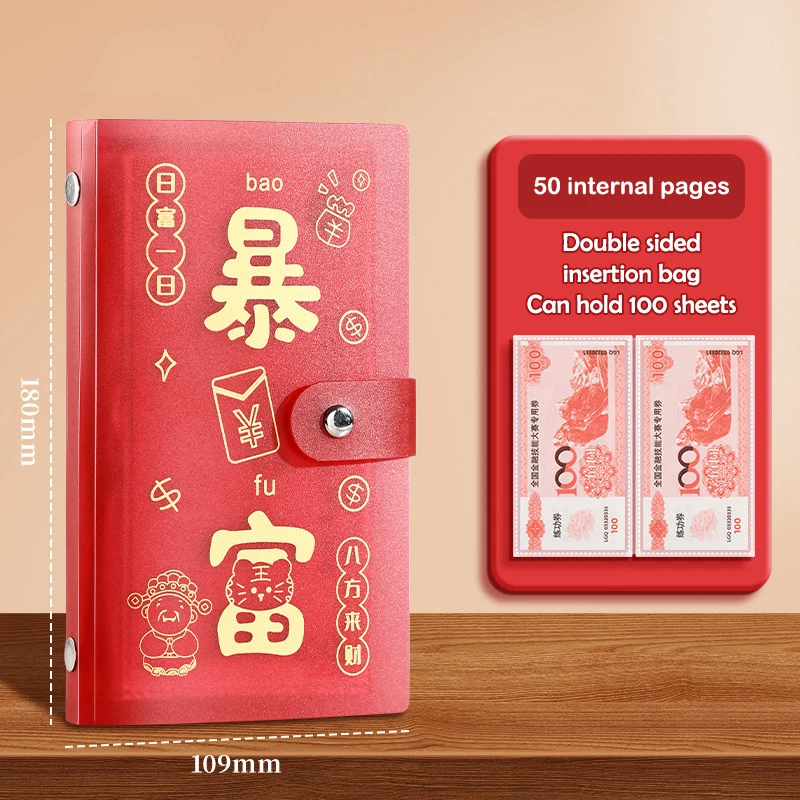 New Saving 100 Envelopes Money Challenge Notebook Savings Binder Reusable Notebook Portable Budget Savings Challenges Books