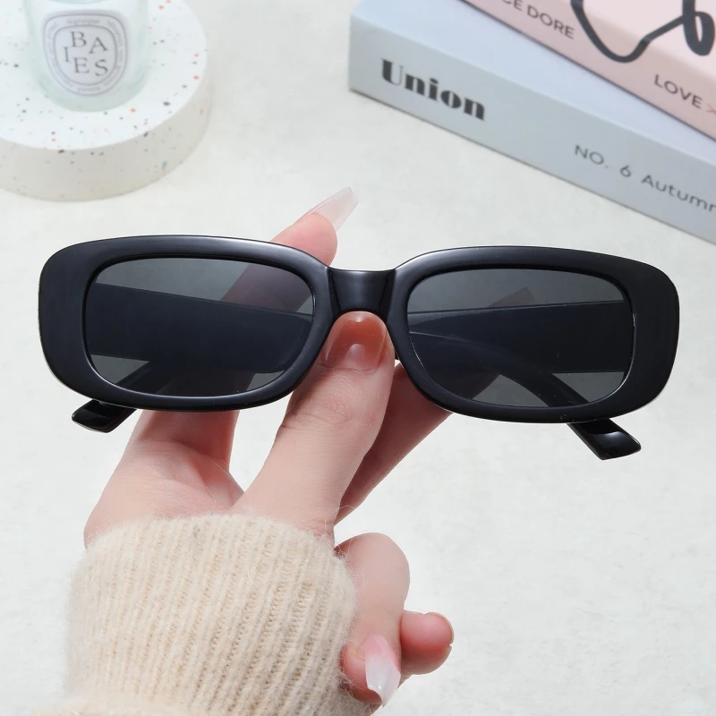 European and American Popular Small Frame Sunglasses Square 2024 New Sunglasses Trend Fashion Street Photo Sunglasses