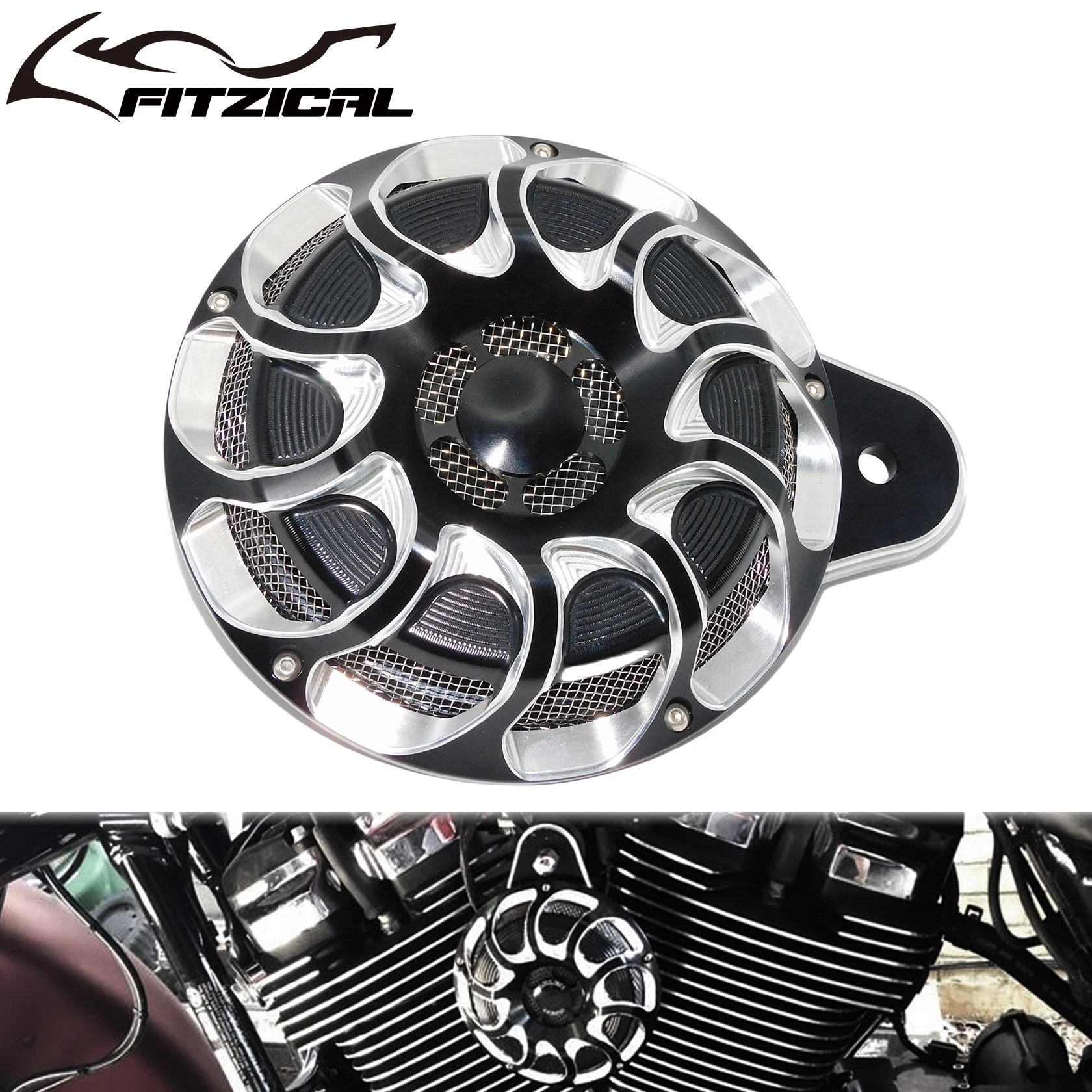 Cubierta De Aluminio Para Bocina De Motocicleta, Conjunto De Cubierta De Altavoz Para Harley Touring Road King Street Road Glide 1991-2017 Sportster Xl 2007-2018 — -36%, 26.89€ Coupon, from 47.79€ – 36% descuento – €47.79
