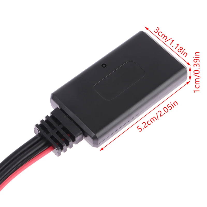 Car Wireless Bluetooth Receiver Module AUX Adapter Music Audio Stereo Receiver For 2RCA Interface Vehicles 12V - Image 4