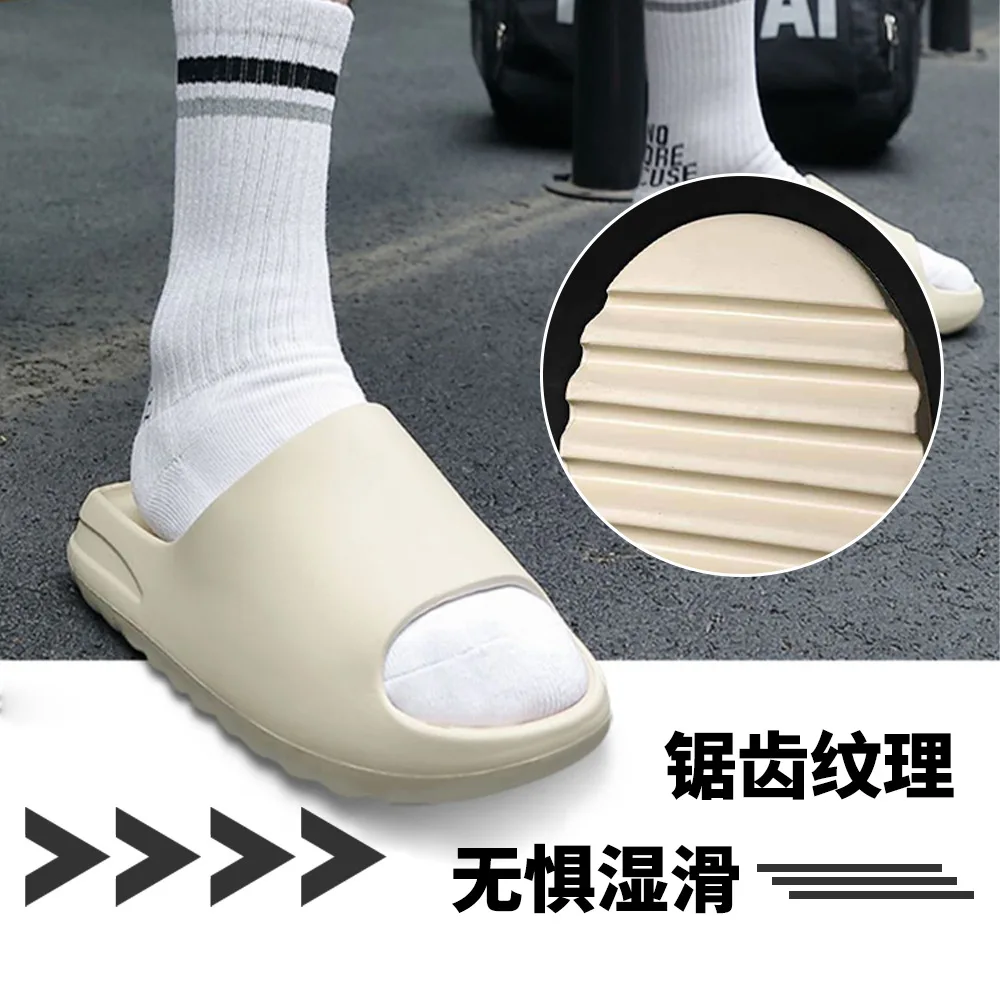 Men Women Brand Sandals Light Beach Casual Male Slippers Indoor Orginal Unisex Sandals Summer Non-slip Home Bathroom Big Size 47