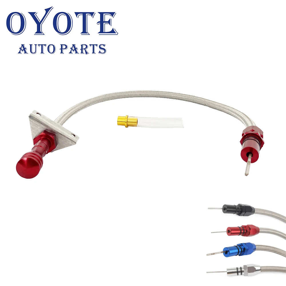 

OYOTE Flexible Stainless Transmission Dipstick Fits For GM Chevy TH-400 TH-350 Turbo SBC BBC 350 400 TH350 TH400