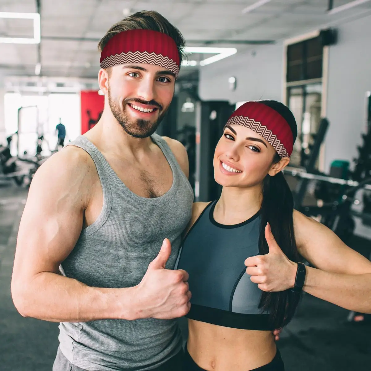 

Custom Twin Peaks Red Room Sweatband for Men Women Wicking Moisture Sports Sweatband Gym Yoga Running