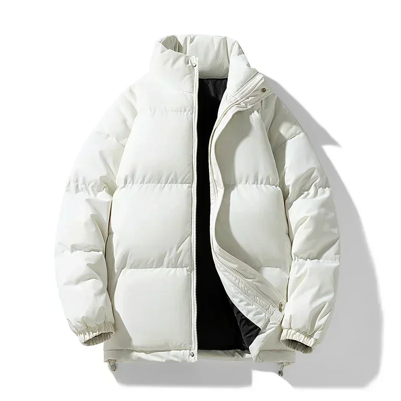 

Top 8XL Puffer Jacket Men Thick Warm Winter Jackets Man Parka Plus Size Casual Fashion Outwear Coats Stand Colar Men's Clothing