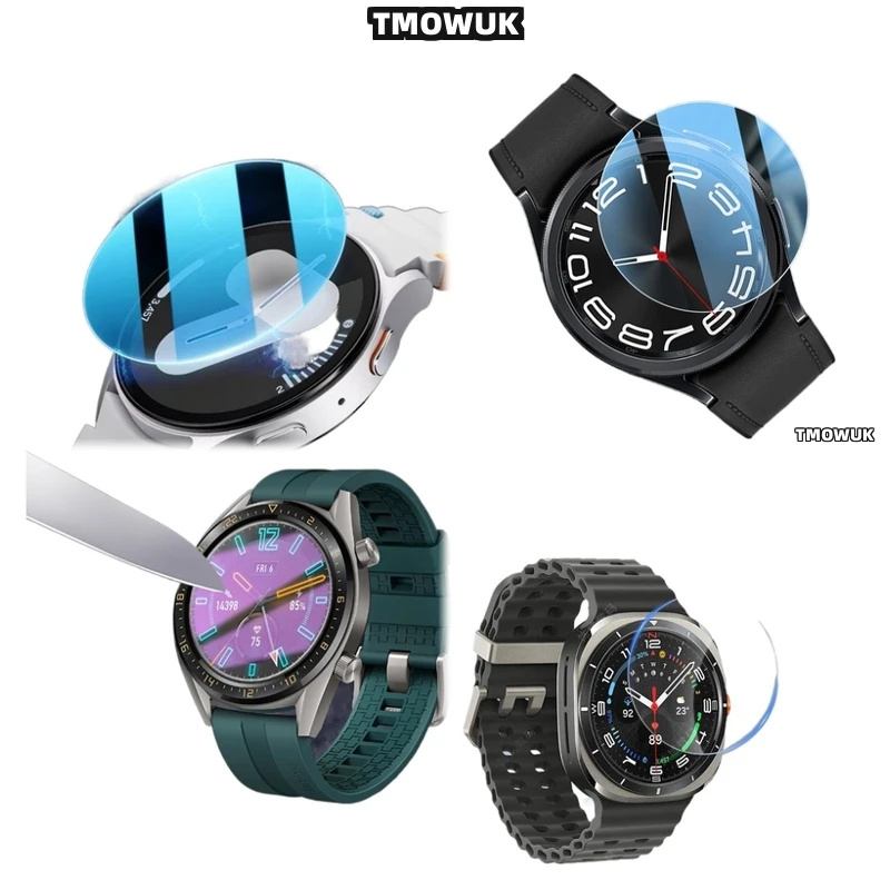 

For Samsung Galaxy Watch6 Classic 40mm Watch7 Ultra FE 47 44 43mm Ultra-Thin Tempered Glass Screen Protector No Bubble