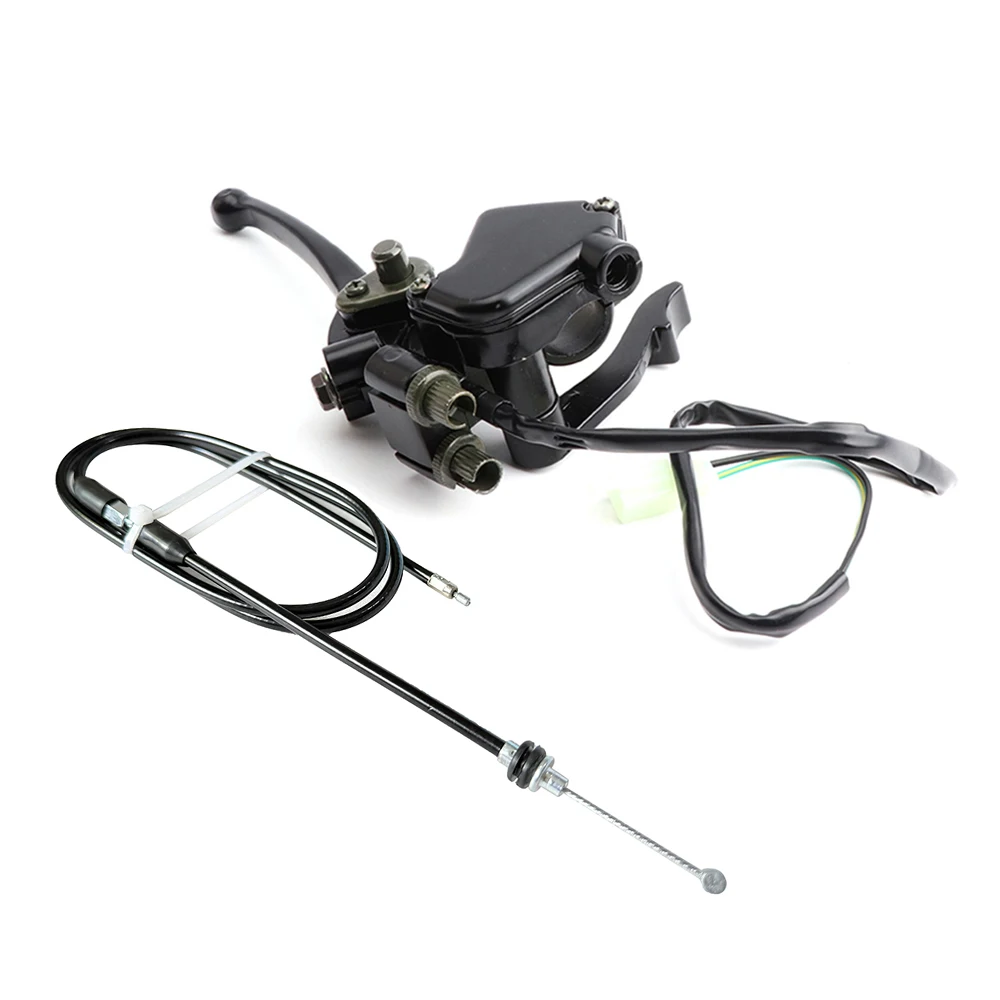 

7/8'' 22mm With Dual Brake Lever Thumb Throttle Assembly For Chinese 50cc 90cc 150cc 250cc ATV Quad Roketa Taotao Sunl Kazuma