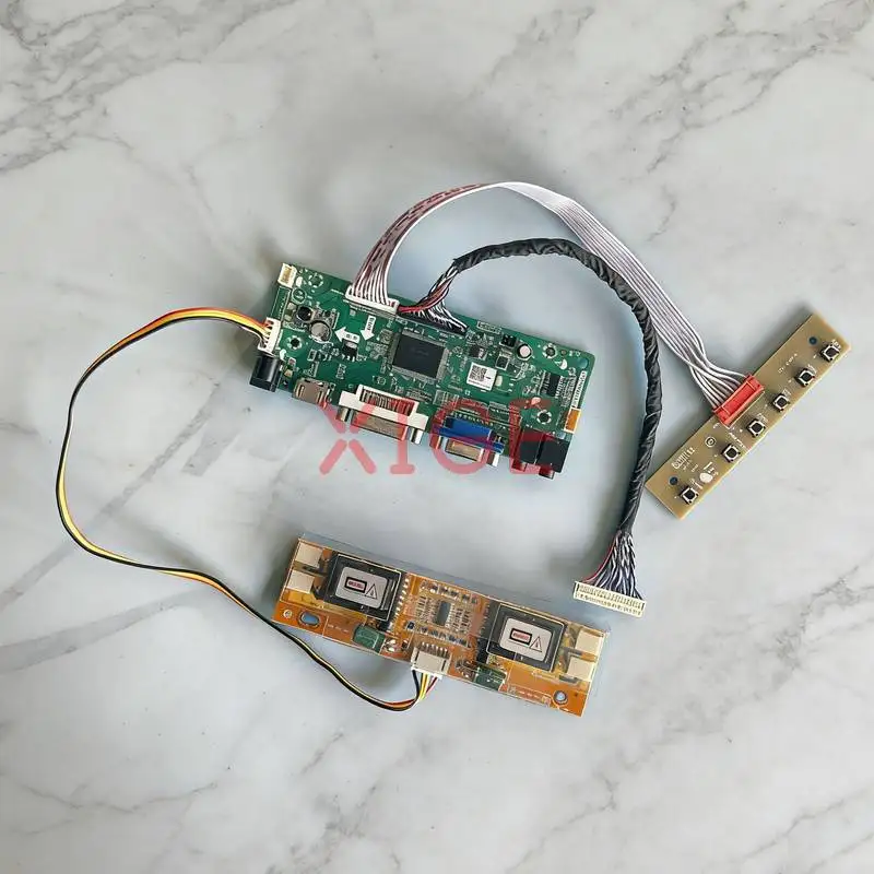 

For LTM220M1 MT220WW01 LTM220M2 M220EW01 Screen Drive Controller Board Kit DIY 1680x1050 1680*1050 VGA DVI HDMI 30Pin LVDS 4CCFL