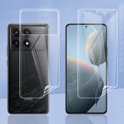 For Xiaomi Poco X6 X6Pro Redmi K70 Pro K70E Clear TPU / Matte Anti-Fingerprints Hydrogel Full Cover Soft Screen Protector Film