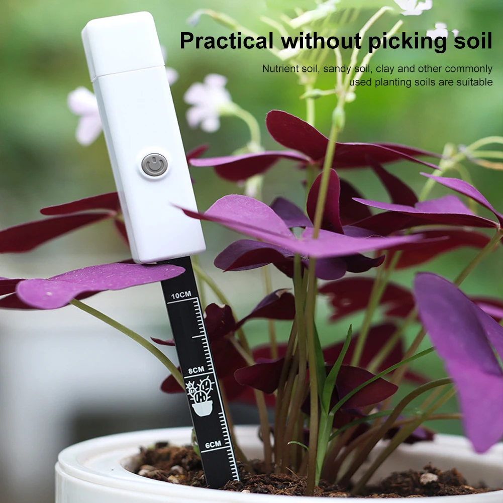 Soil Moisture Meter Plants Moist Testing Tool Soil Hygrometer Plant Detector Garden Care Humidity Meter For Indoor Outdoor